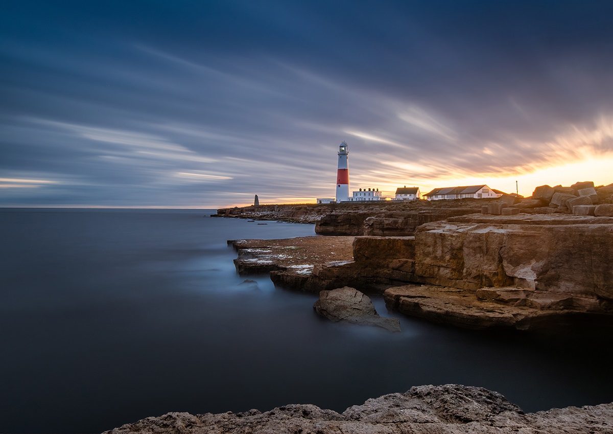 Portland Bill Movement photographic print