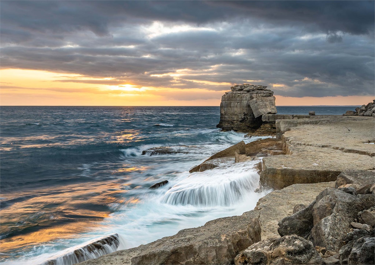 Pulpit Rock in Motion photographic print